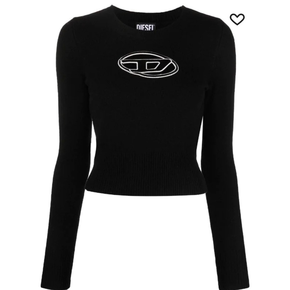Diesel cut out crop top